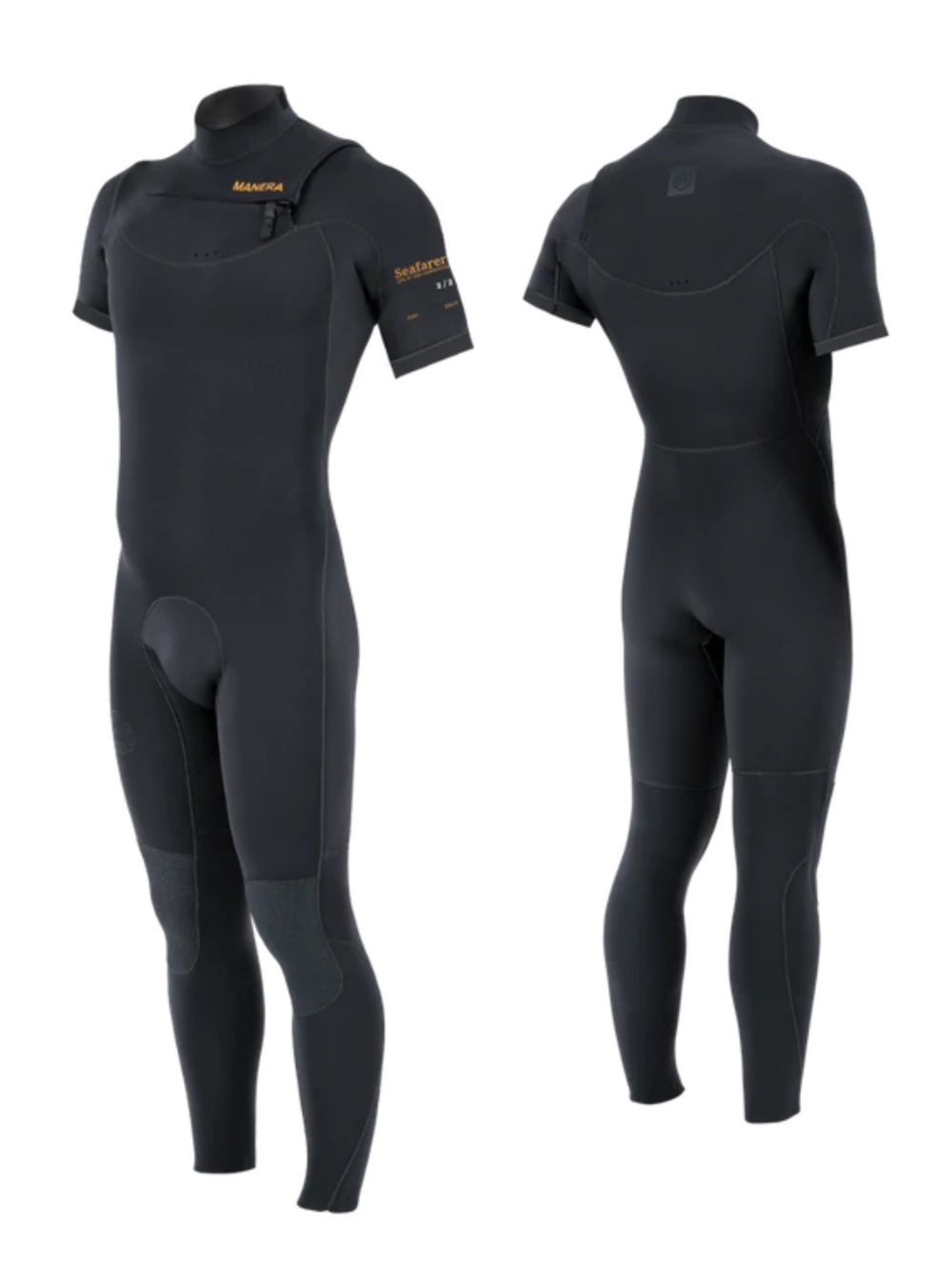 Manera Seafarer Hybrid 2/2 FZ Wetsuit-Anthracite, men’s S, NWT